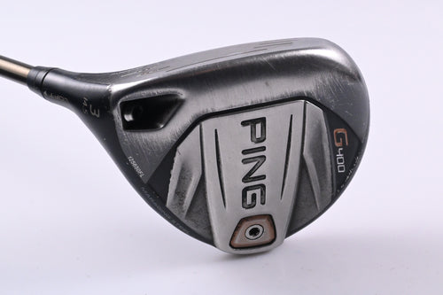 Left Hand Ping G400 #3 Wood / 14.5 Degree / Stiff Flex Ping Alta CB 65 Shaft