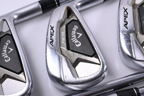 Callaway Apex DCB Irons / 4-PW / Stiff Flex Steel Shafts