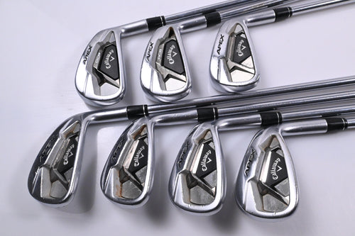 Callaway Apex DCB Irons / 4-PW / Stiff Flex Steel Shafts