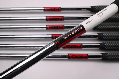 Cobra LTDx One Length Irons / 4-PW / Regular Flex KBS $-Taper Lite Shafts