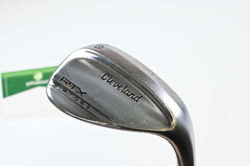 Cleveland RTX ZipCore Lob Wedge / 58 Degree / Wedge Flex Dynamic Gold Spinner