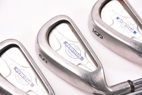 Left Hand Callaway X-14 Irons / 3-PW+SW / UniFlex Callaway Shafts