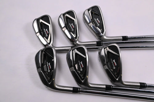 Left Hand Taylormade M4 Irons / 5-PW / Regular Flex KBS MAX 85 Shafts