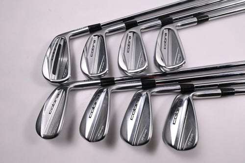 Cobra King Tour/CB/MB Irons / 4-PW+GW / X-Flex KBS $-Taper 130 Shafts