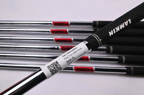 Cobra King Tour 2020 Irons / 4-PW / Stiff Flex KBS $-Taper 120 Shafts
