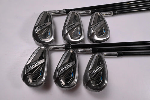 Taylormade SIM2 Max OS Irons / 6-PW+SW / Regular Flex MMT 65 Shafts