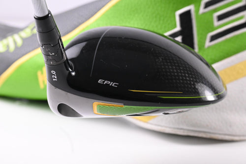 Ladies Callaway Epic Flash Driver / 12 Degree / Ladies Flex Evenflow Green 45