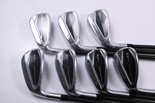 Left Hand Taylormade Qi Irons / 6-PW+GW+SW / Regular Flex KBS MAX 45