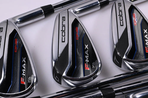 Cobra F-Max One Length Irons / 5-PW+SW / Regular Flex Cobra Shafts