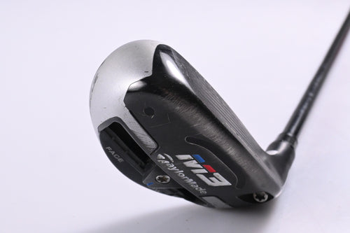 Taylormade M3 #4 Hybrid / 21 Degree / Stiff Flex Fujikura Atmos Red 7 Shaft