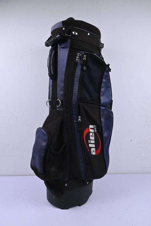 Alien Golf Stand Bag / 6-Way Divider / Black & Grey