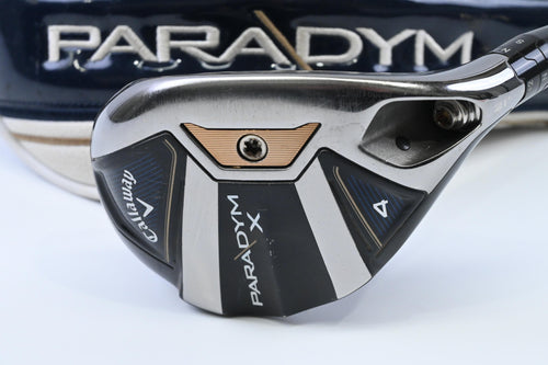 Callaway Paradym X #4 Hybrid / 21 Degree / Senior Flex Aldila Ascent PL 50 Shaft