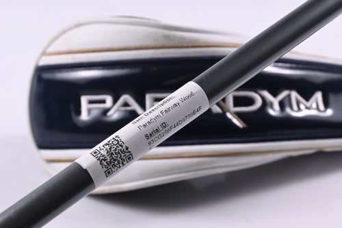 Callaway Paradym #3 Wood / 15 Degree / Stiff Flex HZRDUS Silver 70 Shaft