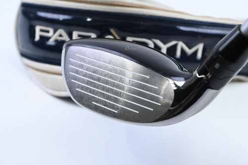Callaway Paradym X #4 Hybrid / 21 Degree / Senior Flex Aldila Ascent PL 50 Shaft