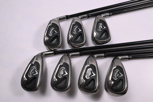 Callaway Fusion Wide Sole Irons / 5-PW+SW / Stiff Flex Callaway 75 Shafts