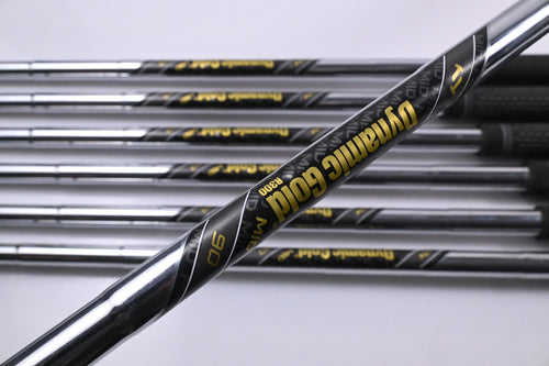 Left Hand Callaway Apex Ai300 Irons / 5-PW+GW / Regular Flex Dynamic Gold Mid 90