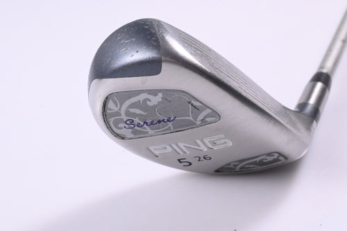 Ladies Ping Serene #5 Hybrid / 26 Degree / Ladies Flex Ping ULT 210 Shaft