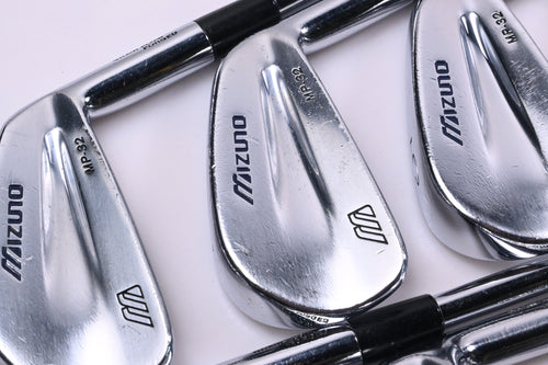 Mizuno MP-32 Irons / 3-PW / Stiff Flex Dynamic Gold S300 Shafts