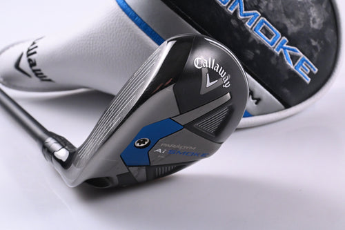 Left Hand Callaway Paradym Ai Smoke HL #5 Hybrid / 24 Degree / Regular Flex 60