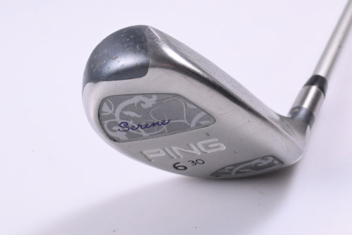 Ladies Ping Serene #6 Hybrid / 30 Degree / Ladies Flex Ping ULT 210 Shaft
