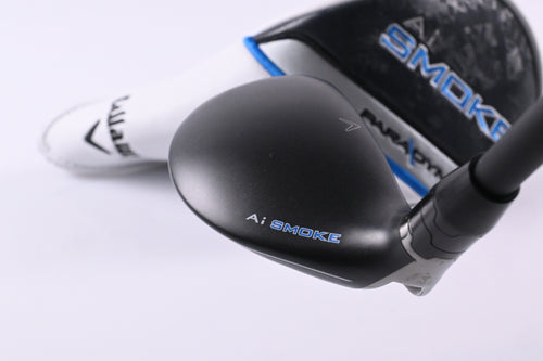Left Hand Callaway Paradym Ai Smoke HL #5 Hybrid / 24 Degree / Regular Flex 60