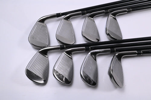 Left Hand Taylormade Burner Irons / 4-PW+SW / Regular Flex Reax 65 Shaft