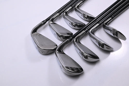 Left Hand Taylormade Burner Irons / 4-PW+SW / Regular Flex Reax 65 Shaft