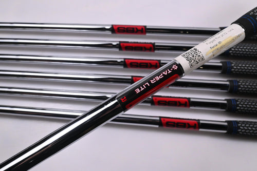 Cobra Forged Tec One Length 2022 Irons / 4-PW / Regular Flex KBS S-Taper Lite