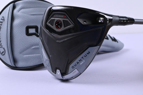 Callaway Quantum Max Driver / 9 Degree / Stiff Flex Denali Frost Silver 50 Shaft