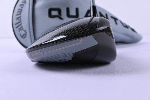 Callaway Quantum Max Driver / 9 Degree / Stiff Flex Denali Frost Silver 50 Shaft