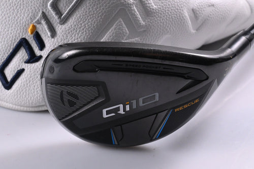 Taylormade Qi10 #4 Hybrid / 22 Degree / Regular Flex Ventus TR Blue 6 Shaft