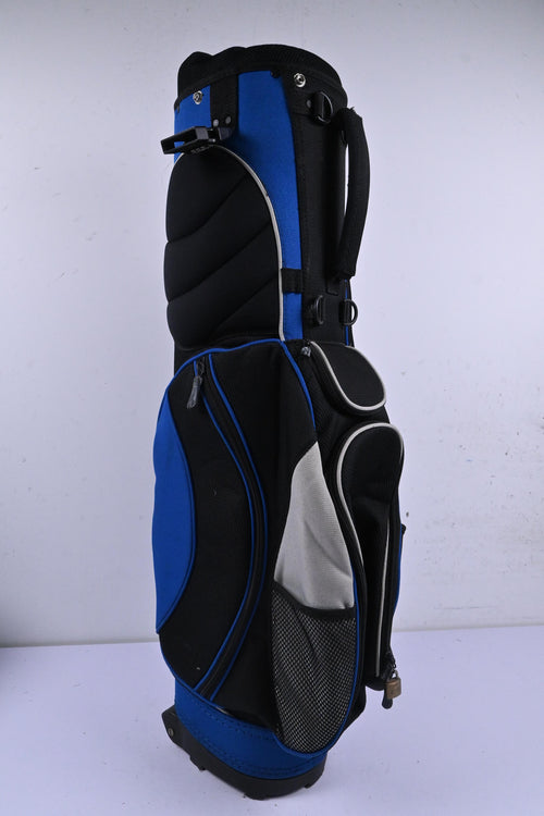 Porterline Excursion Cart Bag / 4-Way Divider / Black & Blue