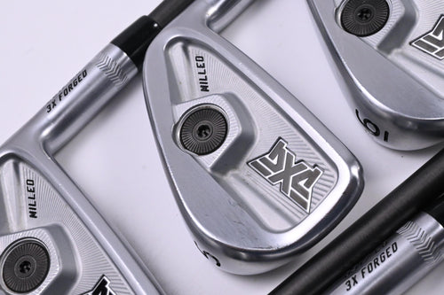 PXG 0317 CB Milled Irons / 4-PW / Regular Flex Steelfiber i70 Black Label Shafts