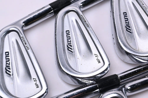 Mizuno MP-57 Irons / 3-PW / Stiff Flex Dynamic Gold S300 Shafts
