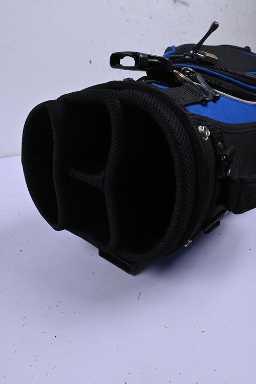 Porterline Excursion Cart Bag / 4-Way Divider / Black & Blue