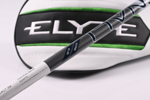 Callaway Elyte Driver / 9 Degree / Stiff Flex Denali Charcoal 50 Shaft