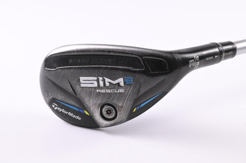 Taylormade SIM2 #3 Hybrid / 19.5 Degree / Stiff Flex Tensei CK Blue 80 Shaft