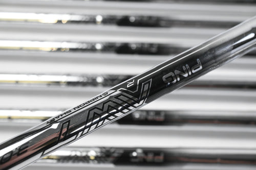 Ping G440 Irons / 5-PW+GW+SW / White Dot / Regular Flex Ping AWT 3.0 Shafts