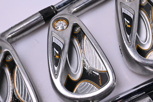 Taylormade R7 Draw Irons / 4-PW+SW / Regular Flex Taylormade T-Step 90 Shafts