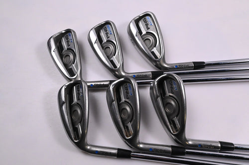 Left Hand Ping G Series Irons / 6-PW+SW / Blue Dot / Senior Flex CFS Distance