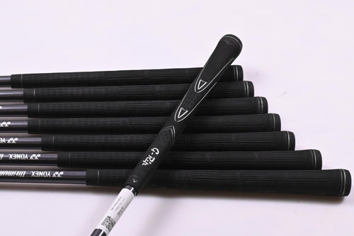 Yonex V-Mass 260 Irons / 3-PW+SW / Stiff Flex UltimumTi 5 Shafts / No 4 Iron