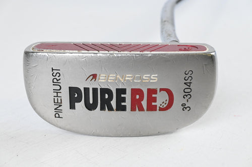 Benross Pure Red Pinehurst Putter / 34 Inch