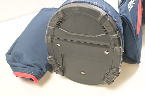 Mizuno BR-D3 Stand Bag / 4-Way Divider / Navy, White & Red
