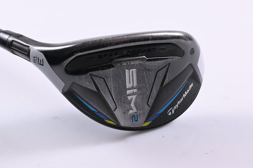 Left Hand Taylormade SIM2 Max #3 Hybrid / 19 Degree / Regular Flex Ventus Blue 6