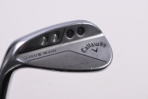 Left Hand Callaway Jaws Raw Gap Wedge / 52 Degree / Wedge Flex Dynamic Gold