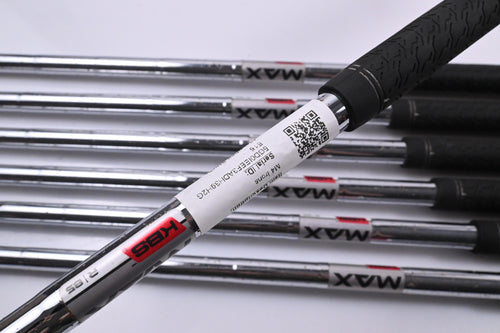 Taylormade M4 Irons / 5-PW+SW / Regular Flex KBS Max 85 Shafts