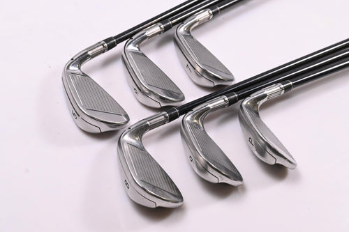 Left Hand Taylormade M4 Irons / 5-PW / Regular Flex Fujikura Atmos Red 6