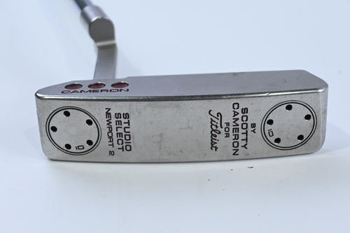 Left Hand Scotty Cameron Studio Select Newport 2 Putter / 35 Inch