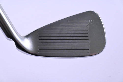 Left Hand Ping G430 #5 Iron / 22 Degree / Black Dot / Senior Flex Alta Quick 45