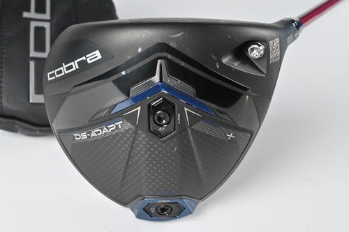 Cobra DS-Adapt X Driver / 10.5 Degree / Stiff Flex Denali Red 50 Shaft